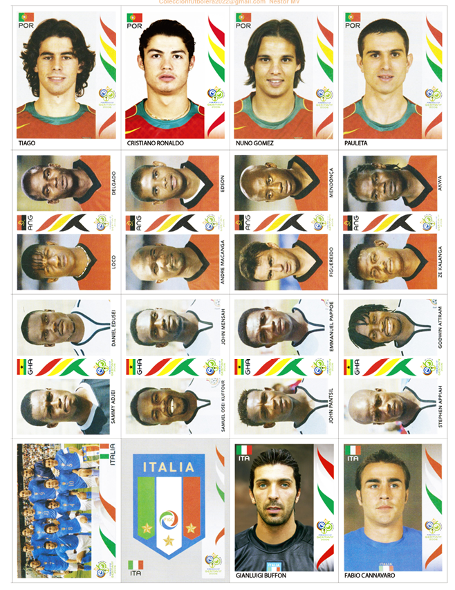 Álbum Mundial Alemania 2006 - PDF Imprimible