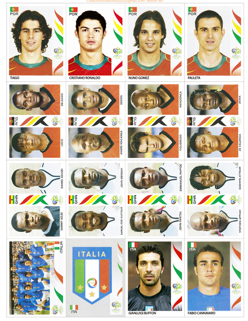 Álbum Mundial Alemania 2006 - PDF Imprimible