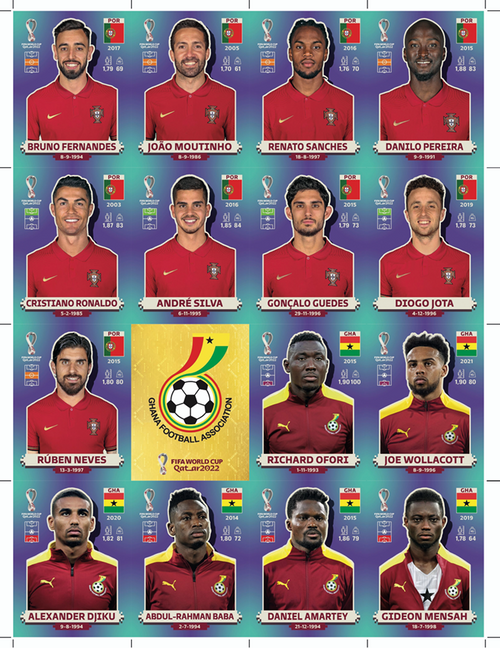 Álbum Mundial Qatar 2022 — PDF Imprimible