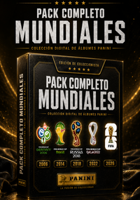 Pack Completo Mundiales
