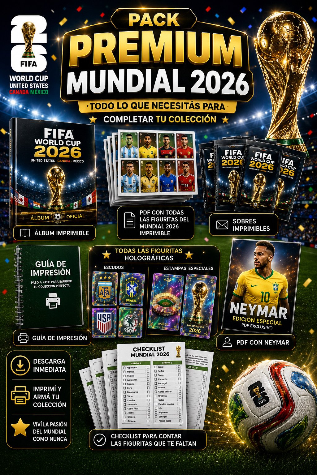 Pack Premium Mundial 2026